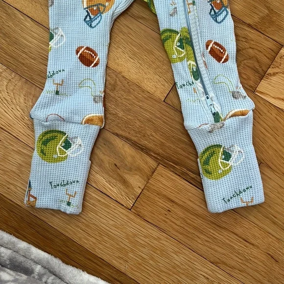 Football Angel Dear Convertible Romper NWT - Picture 4 of 5